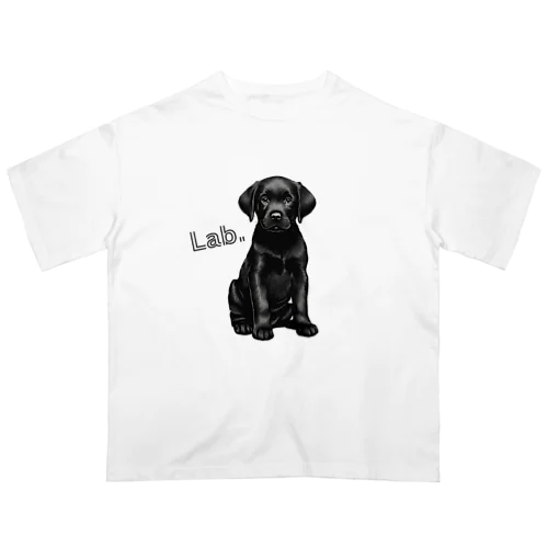 黒Lab.グッズ オーバーサイズTシャツ