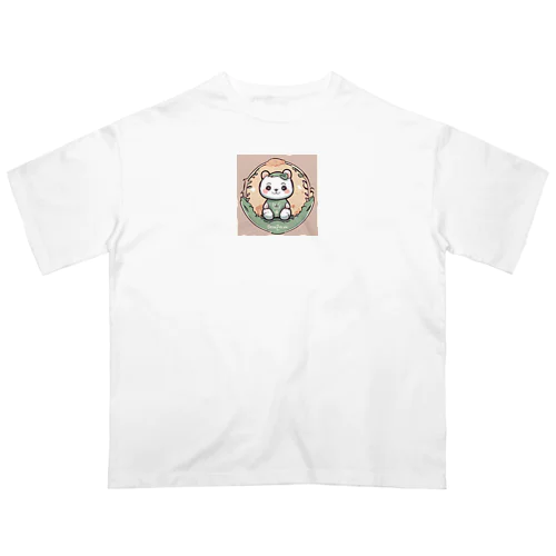 可愛いスラン オーバーサイズTシャツ