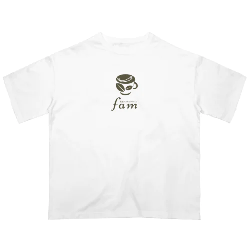 ハンモックカフェfam  Oversized T-Shirt