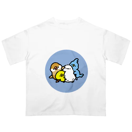 可愛いなかまたち オーバーサイズTシャツ