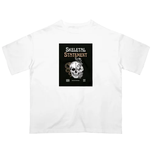 Skeletal Statement オーバーサイズTシャツ