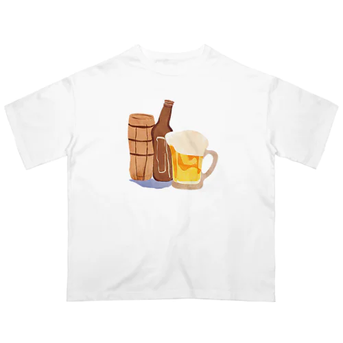 Good beer time オーバーサイズTシャツ