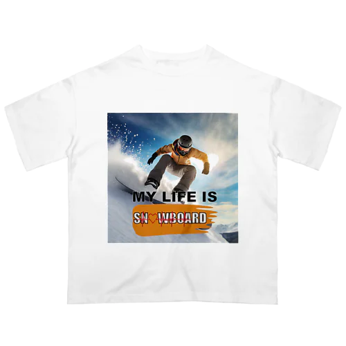 スノーボードスポーツ Oversized T-Shirt