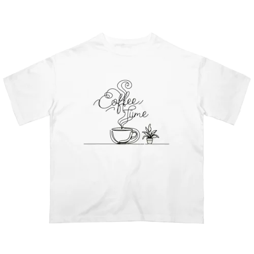 coffeetime オーバーサイズTシャツ