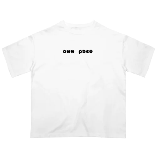 own pace オーバーサイズTシャツ