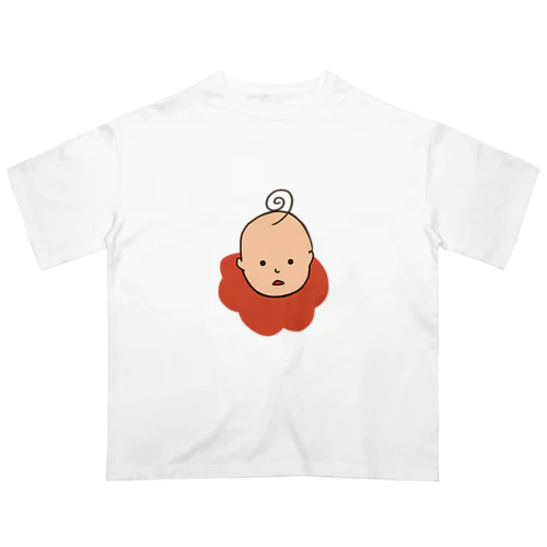 オレンジスタイの赤ちゃん オーバーサイズTシャツ