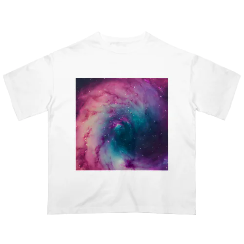 ＆Galaxy オーバーサイズTシャツ