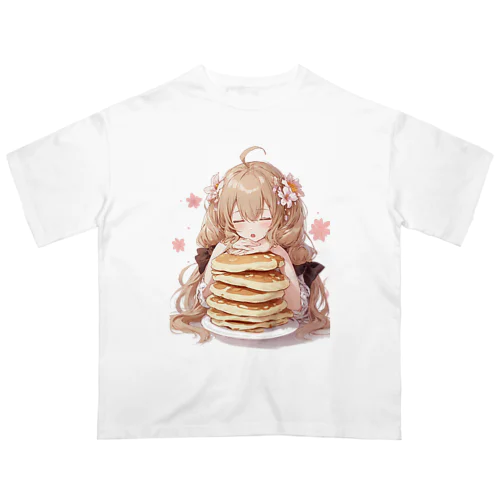 ゆるふわパンケーキちゃん Oversized T-Shirt