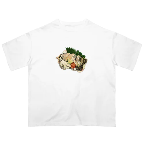 牡蠣ちゃん！！ Oversized T-Shirt