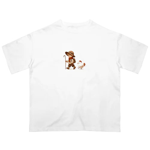 Boy&Chicken オーバーサイズTシャツ