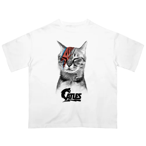 CATLES FUKUSUKE BOWIE Oversized T-Shirt