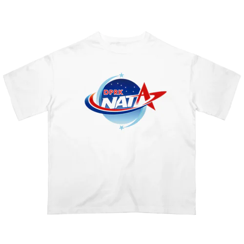 衛星打ち上げ成功 NATA Oversized T-Shirt