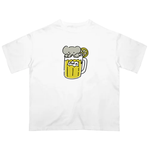 ゾウビール Oversized T-Shirt