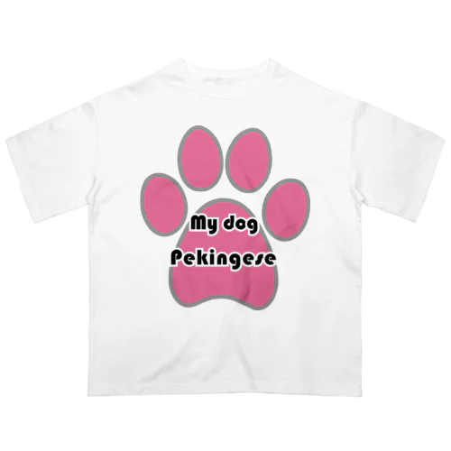 愛犬ペキニーズ オーバーサイズTシャツ