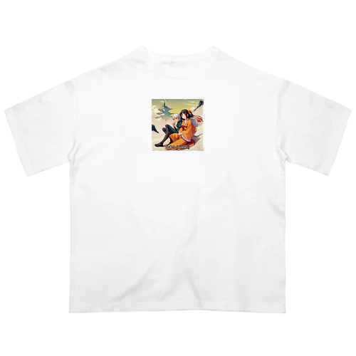 ドット絵ひまりちゃん オーバーサイズTシャツ