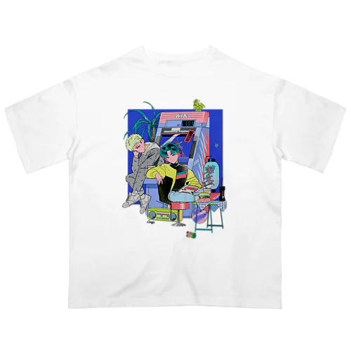 電Q Oversized T-Shirt