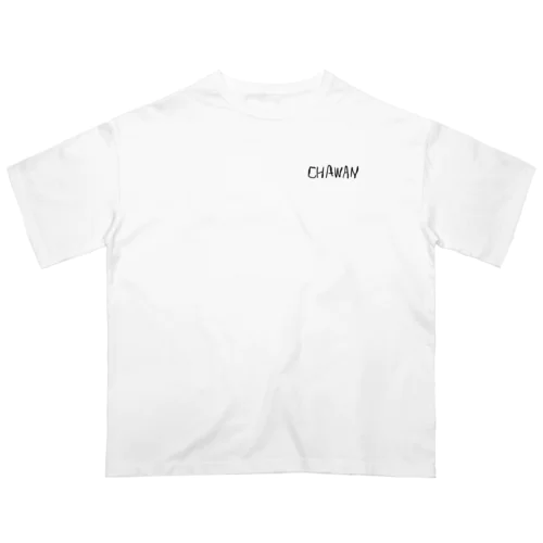CHAWAN_Letter Oversized T-Shirt