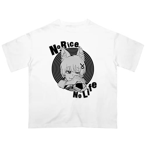 胡太郎リアルT_淡色系 オーバーサイズTシャツ