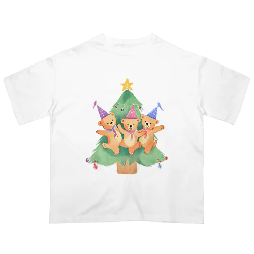 クリスマスベアーズ オーバーサイズTシャツ