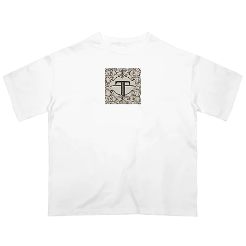 幸運アルファベット　T オーバーサイズTシャツ