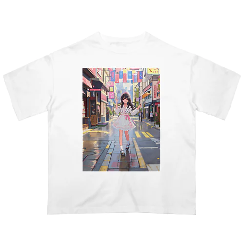 俺のカノジョ 昭和風？商店街編 Oversized T-Shirt