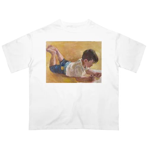 お絵描き オーバーサイズTシャツ