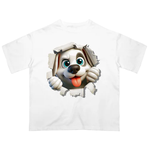 Naughty dog Oversized T-Shirt