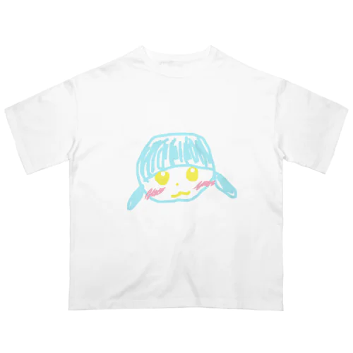 絵心ないやつが書いた朝陽 オーバーサイズTシャツ