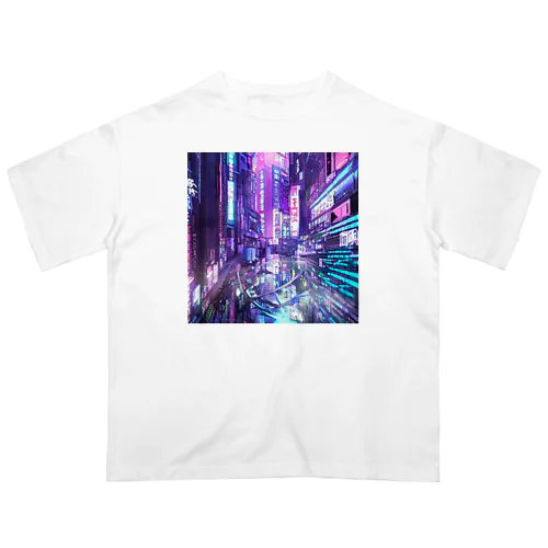 夢での都市 Oversized T-Shirt