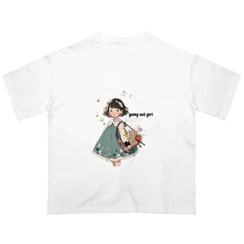 going out girl オーバーサイズTシャツ