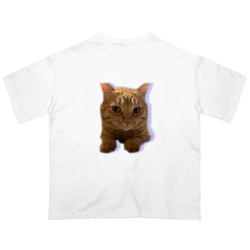 我が家の猫くんです。 Oversized T-Shirt