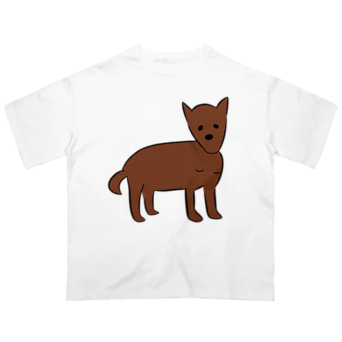 琉球犬 ヒロ Oversized T-Shirt