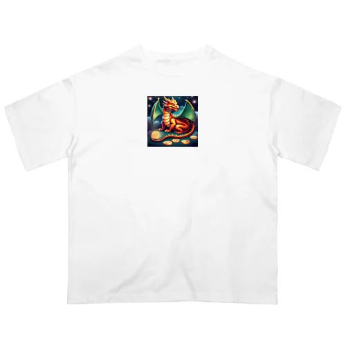 龍　金運アップ　干支 Oversized T-Shirt