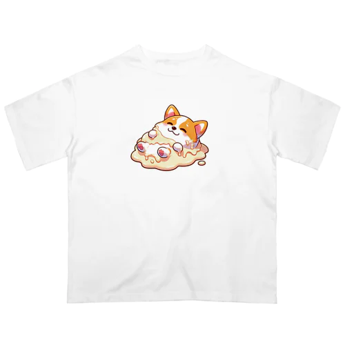 溶けたこーぎーくん Oversized T-Shirt