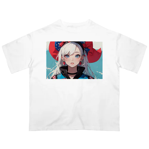 kawaii 東京ガールアート Oversized T-Shirt