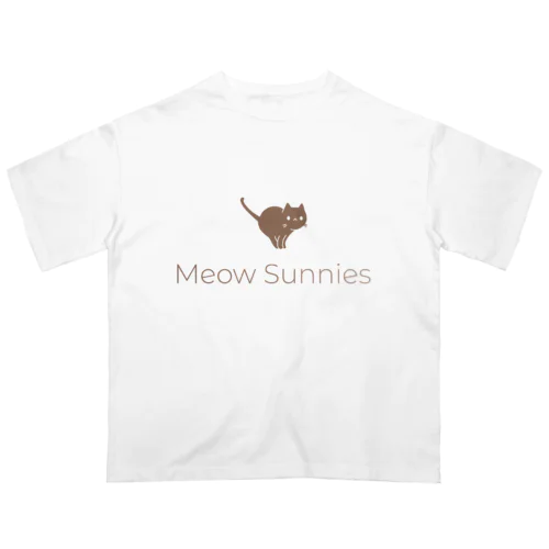 Meow Sunniesロゴバージョン オーバーサイズTシャツ