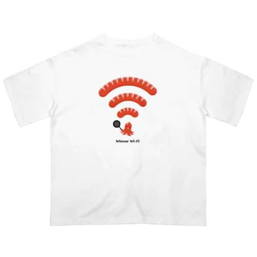 Wiener Wi-Fi オーバーサイズTシャツ