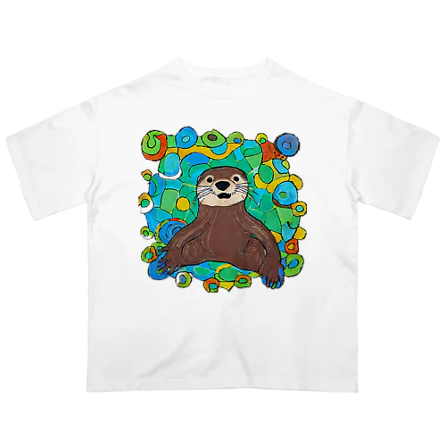 夢幻カワウソくん Oversized T-Shirt