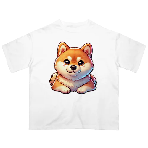 うちの柴ですよろしく オーバーサイズTシャツ