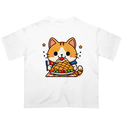 ☆チート猫☆ Oversized T-Shirt