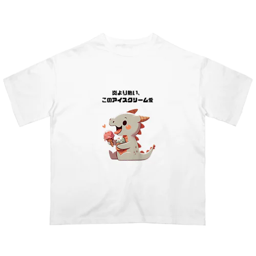 アイス・ファイヤー・ファンタジー Oversized T-Shirt