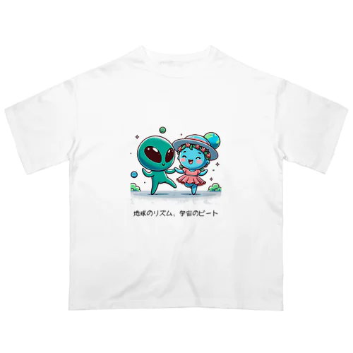 エイリアン・リズム・コネクション オーバーサイズTシャツ