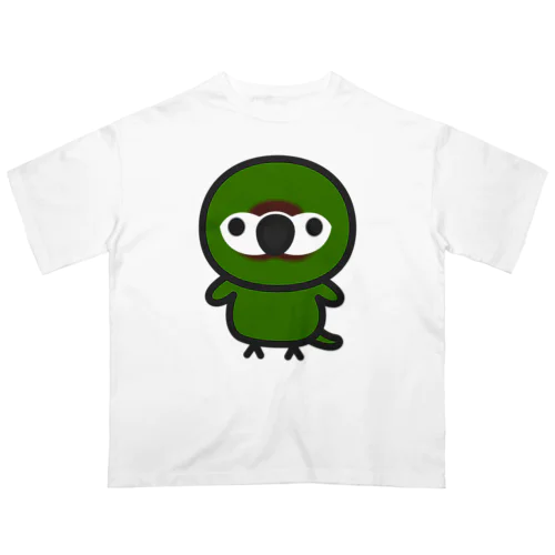 ヒメコンゴウインコ オーバーサイズTシャツ