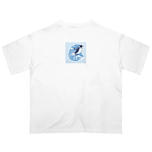 Flying_penguin Oversized T-Shirt