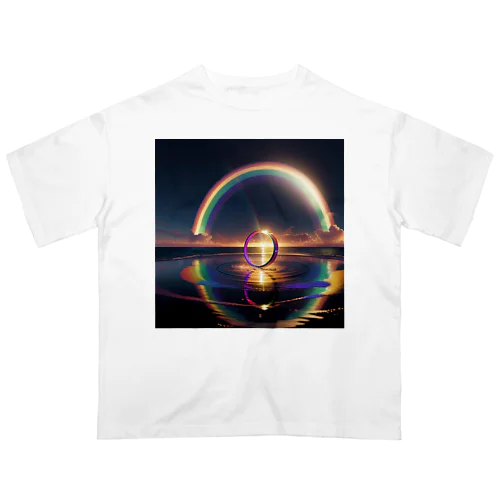 Rainbow Ring Oversized T-Shirt