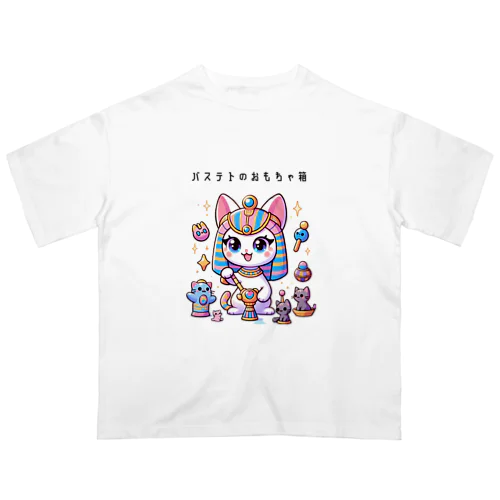 神猫の遊び時間 Oversized T-Shirt