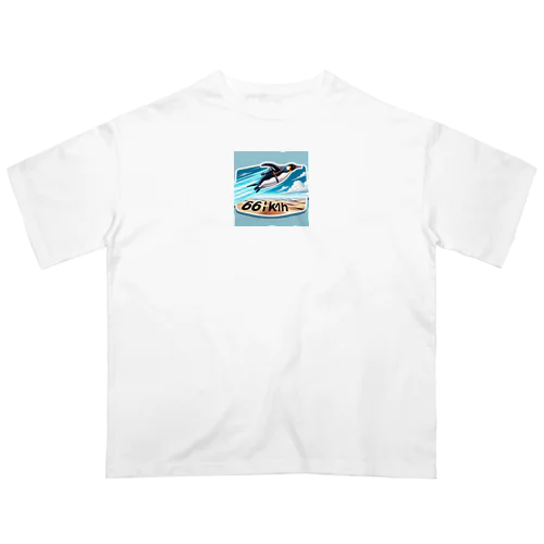 Flying_penguin13 Oversized T-Shirt