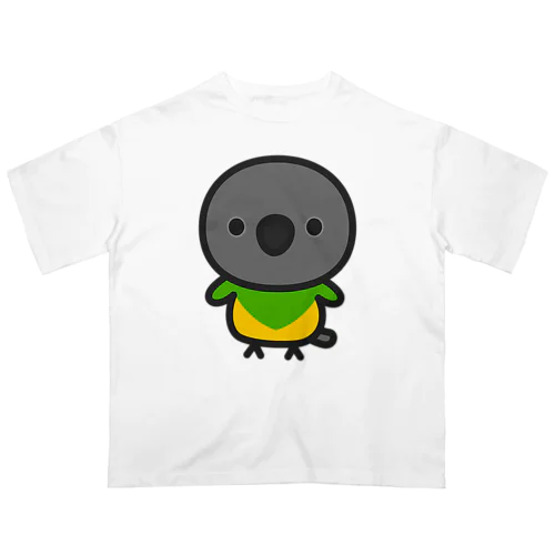 ネズミガシラハネナガインコ Oversized T-Shirt