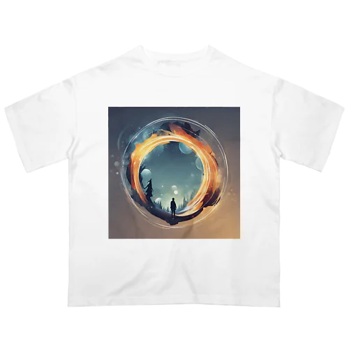 時空の円環 オーバーサイズTシャツ