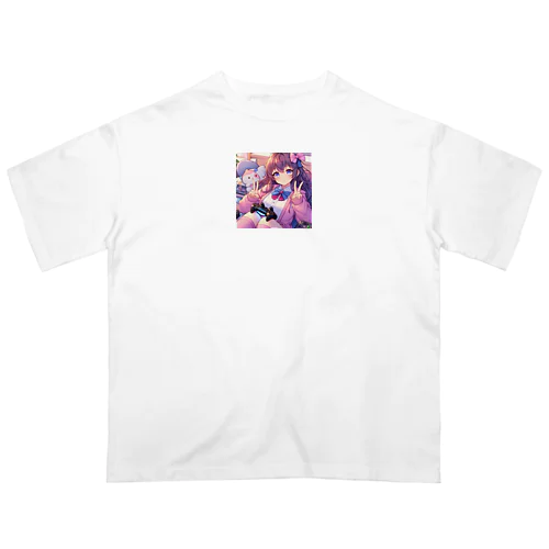 ゲーム女子 Oversized T-Shirt